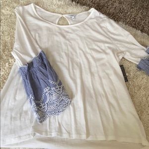 Brand new crown & ivy top